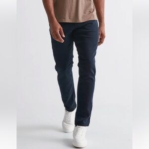 DUER No Sweat Relaxed Taper - Navy Size 34x30